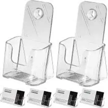 White Rectangular Acrylic Brochure Holder Acrylic Brochure Holder10-6133975-98152.webp